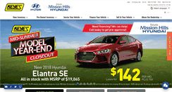 Desktop Screenshot of mhhyundai.com